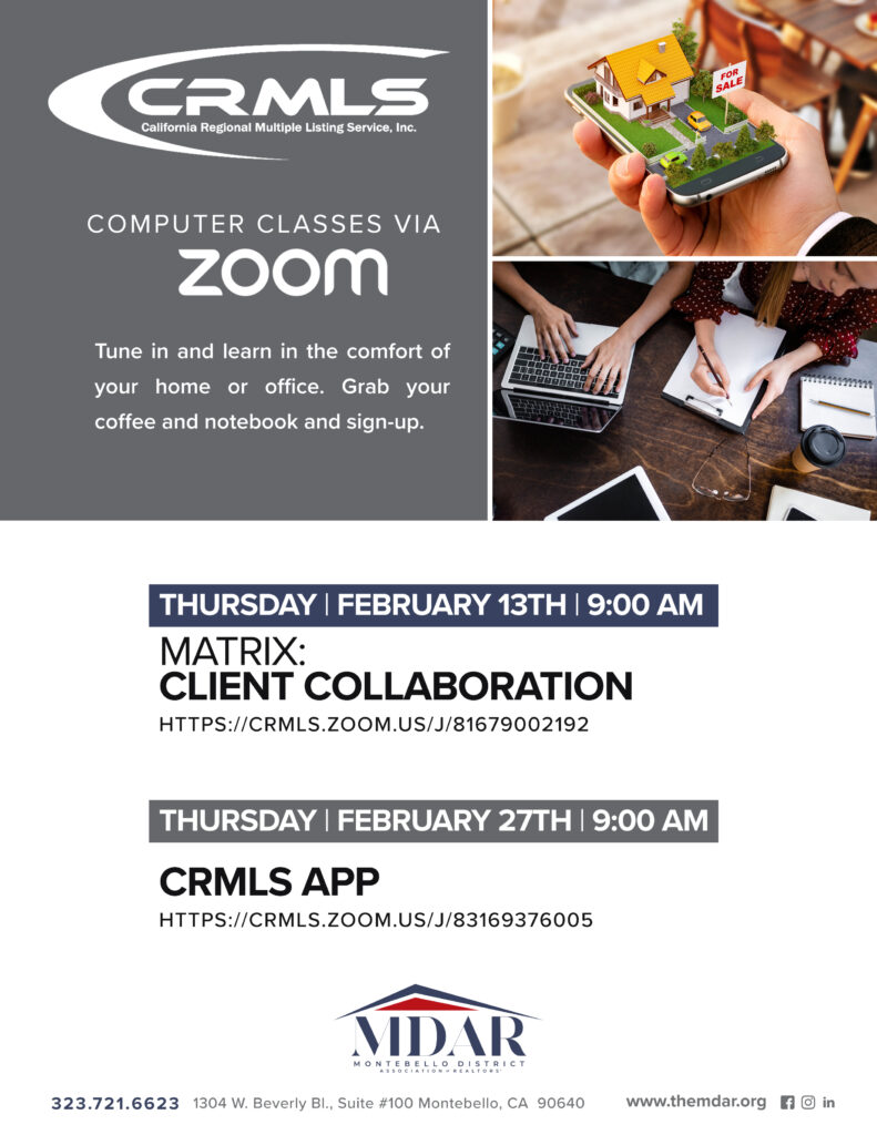 CRMLS Class February 2025